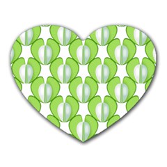 Herb Ongoing Pattern Plant Nature Heart Mousepads by Alisyart