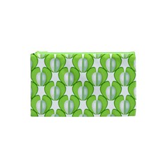 Herb Ongoing Pattern Plant Nature Cosmetic Bag (xs)