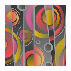 Abstract Colorful Background Grey Medium Glasses Cloth (2 Sides) by Bajindul