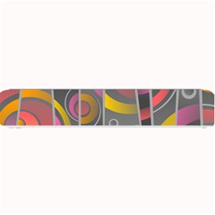 Abstract Colorful Background Grey Small Bar Mats by Bajindul