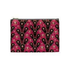 Background Abstract Pattern Cosmetic Bag (medium) by Bajindul