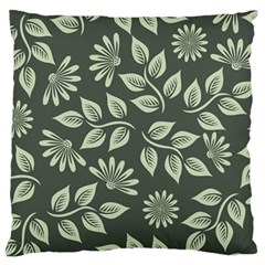 Flowers Pattern Spring Nature Large Cushion Case (one Side) by Bajindul