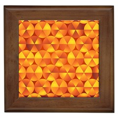 Background Triangle Circle Abstract Framed Tiles by Bajindul