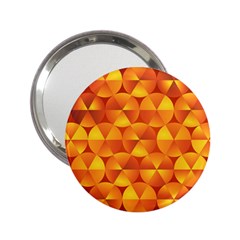 Background Triangle Circle Abstract 2 25  Handbag Mirrors by Bajindul