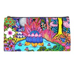 Pond Abstract  Pencil Cases by okhismakingart