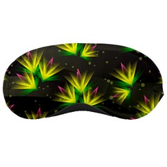 Floral Abstract Lines Sleeping Mask by Bajindul