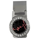 Music Wallpaper Heartbeat Melody Money Clips (CZ)  Front