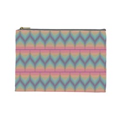 Pattern Background Texture Colorful Cosmetic Bag (large)