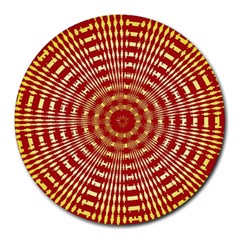 Pattern Background Structure Round Mousepads