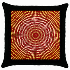 Pattern Background Structure Throw Pillow Case (Black)