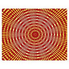 Pattern Background Structure Double Sided Flano Blanket (Medium) 