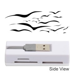 Sky Birds Flying Flock Fly Memory Card Reader (stick) by Bajindul