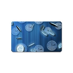 Time Clock Watch Hours Magnet (name Card) by Bajindul