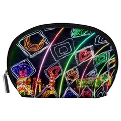 Dragon Lights Accessory Pouch (large) by Riverwoman