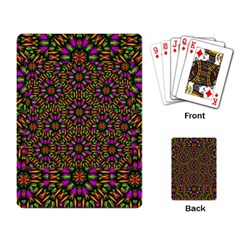 Paradise Flower In The Jungle Playing Cards Single Design