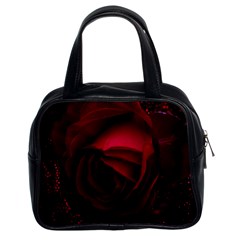 Rose Art Beautiful Beauty Bloom Classic Handbag (two Sides) by Pakrebo