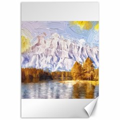 Painting Paint Landscape Nature Canvas 24  X 36  by Pakrebo