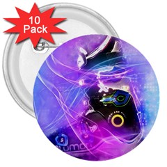 Ski Boot Ski Boots Skiing Activity 3  Buttons (10 Pack)  by Pakrebo