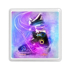 Ski Boot Ski Boots Skiing Activity Memory Card Reader (Square)