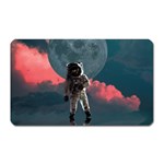 Astronaut Moon Space Planet Magnet (Rectangular) Front