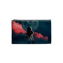 Astronaut Moon Space Planet Cosmetic Bag (small) by Pakrebo