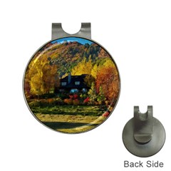 Outdoor Landscape Scenic View Hat Clips With Golf Markers by Pakrebo