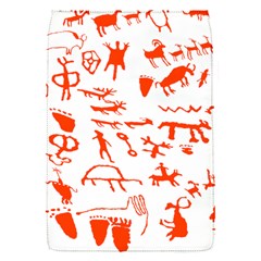 Petroglyph Art Symbols Art Rock Removable Flap Cover (s) by Pakrebo