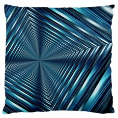 Form Pattern Tunnel Design Large Flano Cushion Case (one Side) by Pakrebo