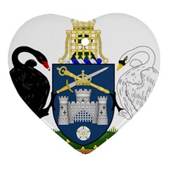 Coat Of Arms Of Australian Capital Territory Ornament (heart) by abbeyz71