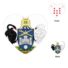 Coat Of Arms Of Australian Capital Territory Playing Cards (heart) by abbeyz71