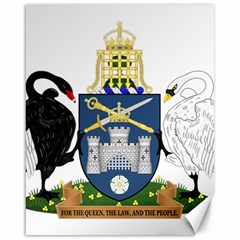 Coat Of Arms Of Australian Capital Territory Canvas 16  X 20  by abbeyz71