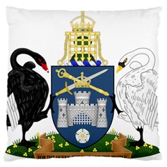 Coat Of Arms Of Australian Capital Territory Large Flano Cushion Case (one Side) by abbeyz71