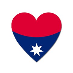 Proposed Australia Down Under Flag Heart Magnet by abbeyz71