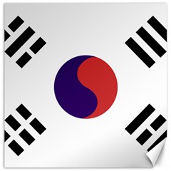 Flag Of Provisional Government Of Republic Of Korea, 1919-1948 Canvas 16  X 16  by abbeyz71