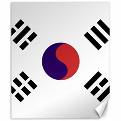 Flag Of Provisional Government Of Republic Of Korea, 1919-1948 Canvas 20  X 24  by abbeyz71