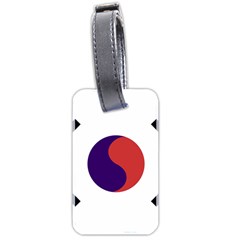 Flag Of Provisional Government Of Republic Of Korea, 1919-1948 Luggage Tag (two Sides) by abbeyz71