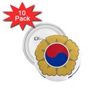 Emblem of South Korea  1.75  Buttons (10 pack) Front