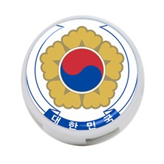 Emblem Of South Korea  4-port Usb Hub (one Side) by abbeyz71