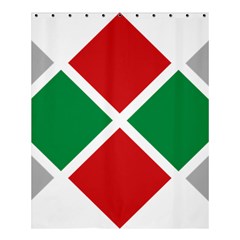 Logo Of United Patriots Electoral Alliance In Bulgaria Shower Curtain 60  X 72  (medium)  by abbeyz71