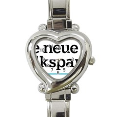 Logo Of Austrian People s Party Heart Italian Charm Watch by abbeyz71