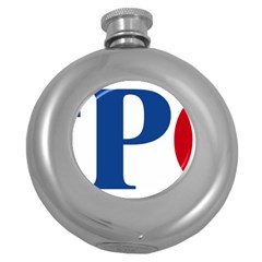 Logo Of Freedom Party Of Austria Round Hip Flask (5 Oz) by abbeyz71