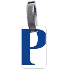 Logo Of Freedom Party Of Austria Luggage Tag (two Sides)