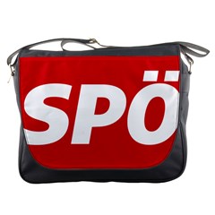 Logo Of Social Democratic Party Of Austria Messenger Bag
