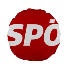 Logo Of Social Democratic Party Of Austria Standard 15  Premium Round Cushions by abbeyz71