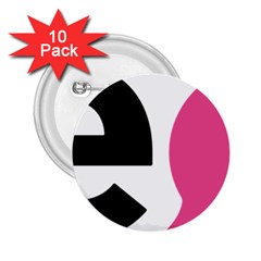 Logo Of The New Austria And Liberal Forum Party 2 25  Buttons (10 Pack)  by abbeyz71