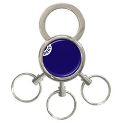 Moultrie Flag Of South Carolina 3-ring Key Chain by abbeyz71