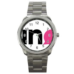 Logo Of Young Liberal Neos Sport Metal Watch by abbeyz71