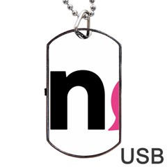 Logo Of Young Liberal Neos Dog Tag Usb Flash (one Side) by abbeyz71