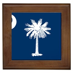 South Carolina State Flag Framed Tiles by abbeyz71