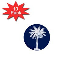 South Carolina State Flag 1  Mini Buttons (10 Pack)  by abbeyz71